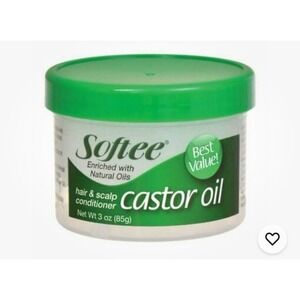 Softee Castor Oil w/ Natural Oils Hair & Scalp Conditioner, 3oz.